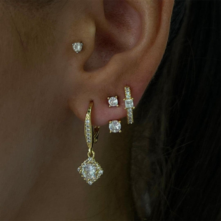 Princess Stud Earrings